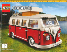 LEGO CREATOR 10220 catalogo istruzioni 2015 Volksvagen Van only paper