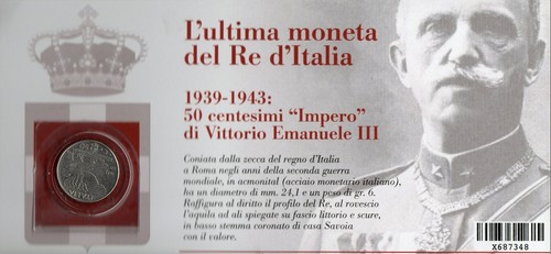 Centesimi impero di - 50,