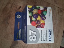 Epson 87 Confezione da 4 Cartucce Ottimizzatore Lucido Stylus Photo R1900 (scad.05/15)