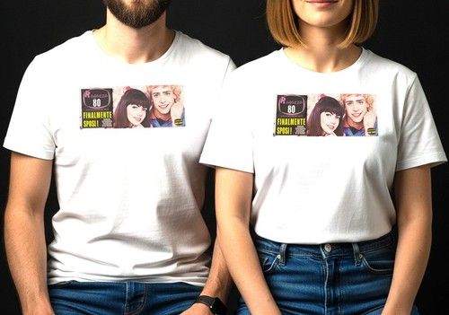 Shirt grafica stile anni 80 - grafica,