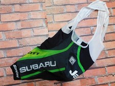 MAGLIA BODY SALOPETTE BICI CICLISMO BIB-SHORTS SUBARU JAYCO SANTINI tg. S
