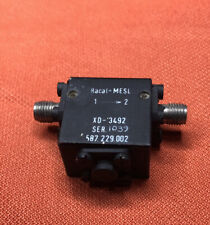 MICROWAVE ISOLATOR RACAL 10 Ghz   Range 7-13 Ghz Sma Tested