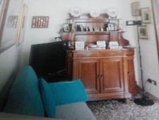 mobile ingresso antico, credenza in legno di noce, marrone, cucina, alto 170m