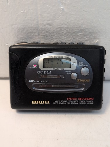 Aiwa jx719 stereo - aiwa, hs-jx719