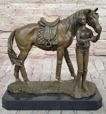 Statua In Bronzo Di Cavallo