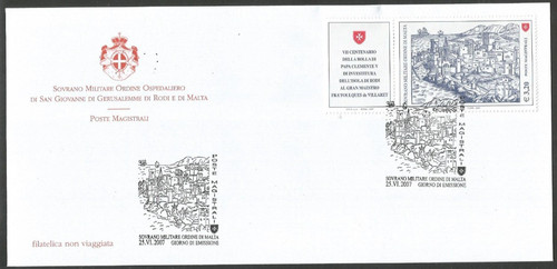 Smom 2007 fdc - smom, "