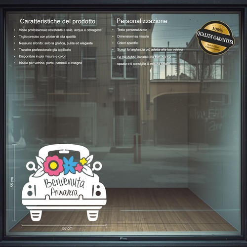 Vetrofanie vetrofania adesivo - vetrofanie,