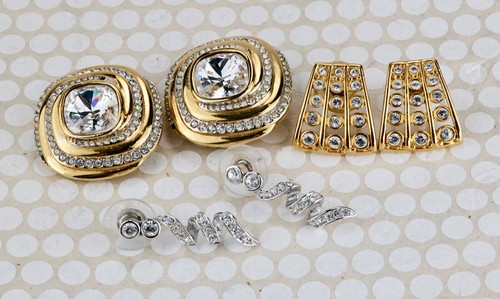Vintage swarovski earring - swarovski,