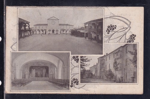 Cartolina seminario giaveno - seminario,