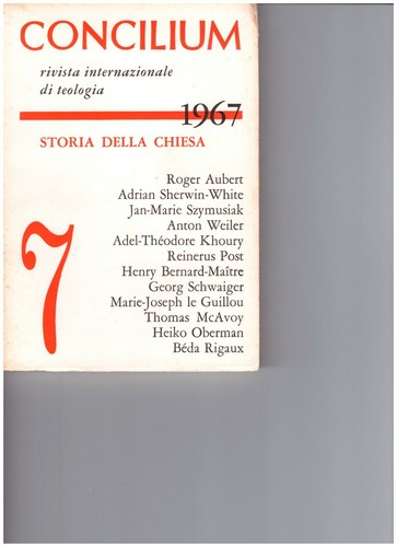 Concilium rivista - concilium,