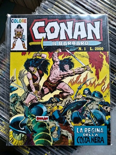 Lotto serie conan barbaro - serie, il