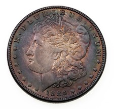 1886 Argento Morgan Dollaro IN