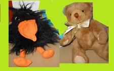 BLACK CROW PLUSH/BEAR JOLLY