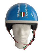 Casco Moto Demi Jet Duraleu NAPOLI CAMPIONE D'ITALIA Omologato Italia