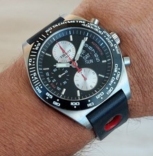 OROLOGIO TISSOT CHRONO PRS 516 AUTOMATICO SWISS MADE FULL SET PANDA RACING