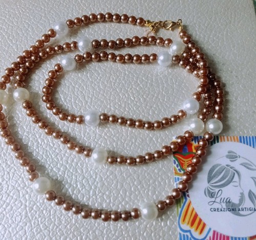 Collana lunga perle - collana,