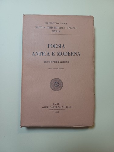 Poesia antica moderna - poesia,
