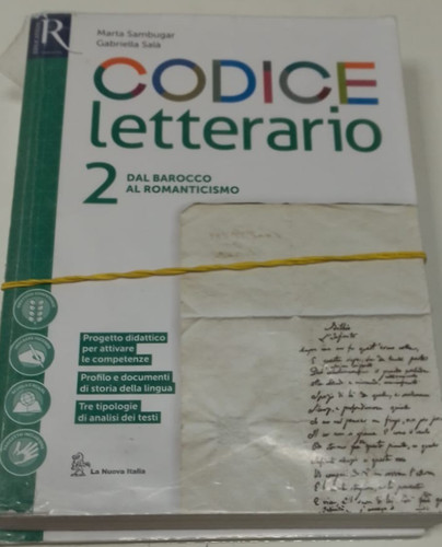 Codice letterario vol - –, 2