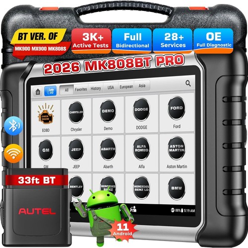 2026 autel mk808bt - mk808bt, pro