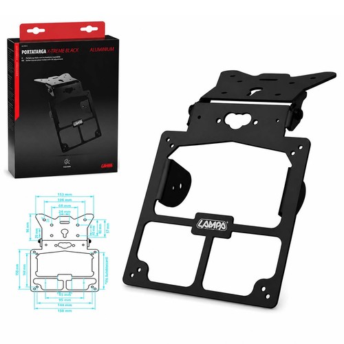 Xtreme portatarga alluminio - xtreme,