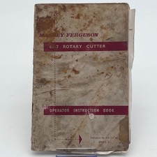 Massey Ferguson 65-7 Manuale