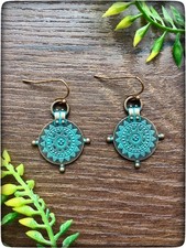 NUOVI orecchini rotondi color