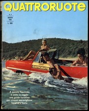 QUATTRORUOTE N° 116 - AGOSTO 1965 - AMPHICAR - FIAT 850 - LANCIA FLAVIA 1,5 1,8