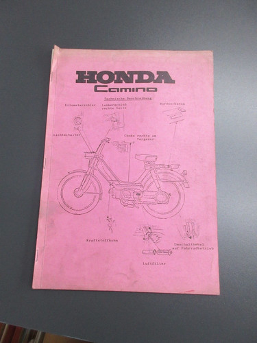 Honda camino tipo - camino, pa50