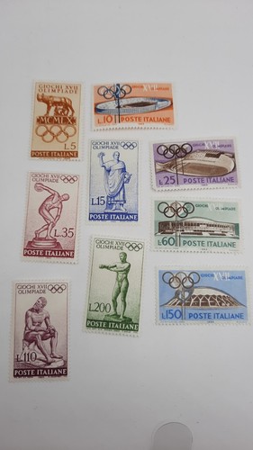 Francobolli xvii olimpiadi - francobolli,