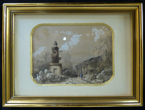 Dessin ancien ecole francaise - ancien,