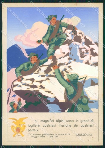 Militari fascismo alpini - militari,