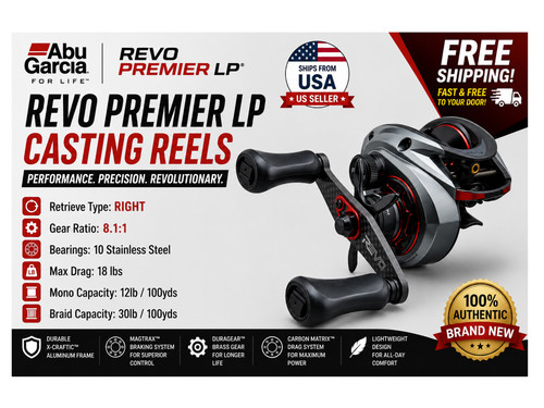 Abu garcia revo - premier, lp