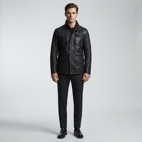 Cappotto uomo pelle m65 - uomo,