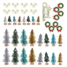  1 set di alberi di Natale
