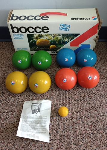 Sportcraft bocce set - sportcraft,