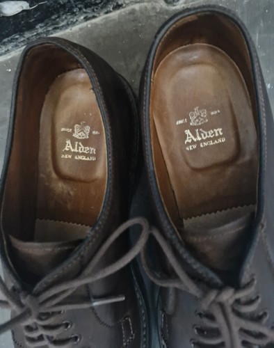 Alden plain toe blucher - plain,