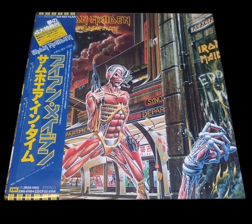 Iron maiden somewhere time - maiden,