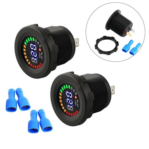 Voltmetro digitale led - voltmetro,