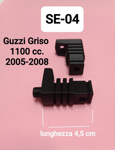 Coppia supporti gomma - in,