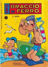 Super Braccio Di Ferro n. 173 - agosto 1986 mensile - Il Più Forte Del Mondo -