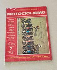 MOTOCICLISMO N.7 LUGLIO 1973-ANNO 59,BENELLI-CIMATTI-GILERA,DA MAGAZZINO