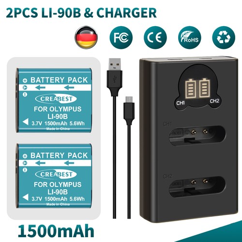 Batteria 90b 92b per - li-92b,