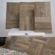 Pavimento carrabile effeto legno per ambienti da esterno rovere antiscivolo