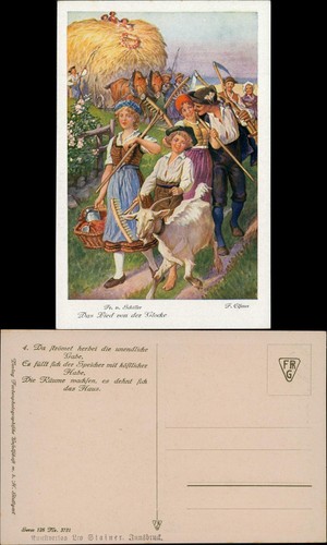 Cartolina friedrich schiller - cartolina,