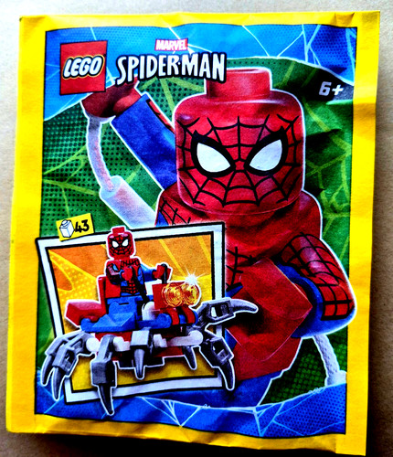 Lego paperbag spider man - lego,