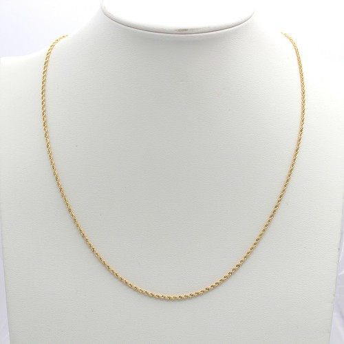 Collana corda oro giallo - oro,