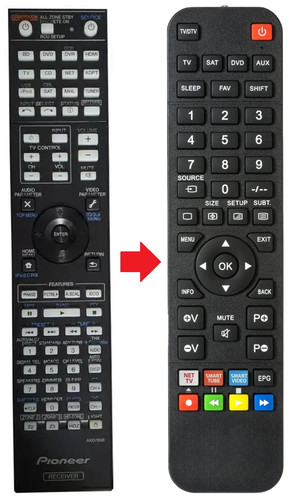 Telecomando adatto per - , pioneer