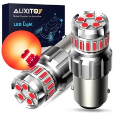 2Pcs 1156 7506 P21W Red LED