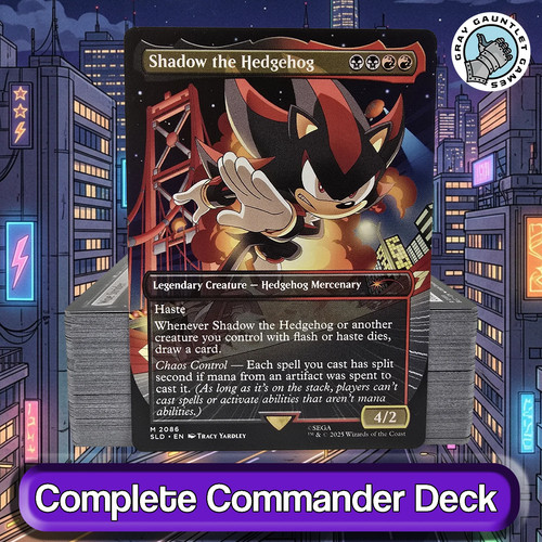 Shadow the hedgehog commander - the,