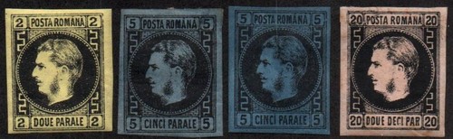 Romania scott 29a 30a - romania,